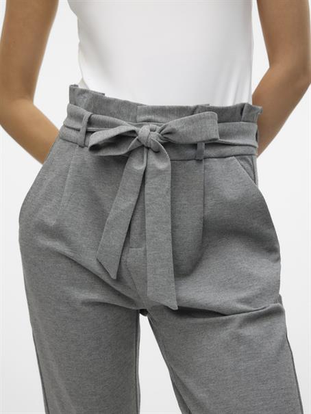 VMEVA HW LOOSE PAPERBAG PANT NOOS medium grey melange