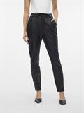 VMEVA MW LOOSE STRING COATED PANT NOOS black