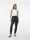 VMEVA MW LOOSE STRING COATED PANT NOOS black