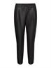 VMEVA MW LOOSE STRING COATED PANT NOOS black