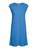 VMEVERLY SL O-NECK SHORT DRESS VMA azure blue