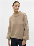 VMFENG LS O-NECK PULLOVER GA BOO silver mink