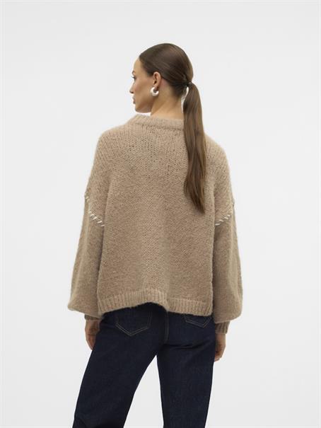 VMFENG LS O-NECK PULLOVER GA BOO silver mink