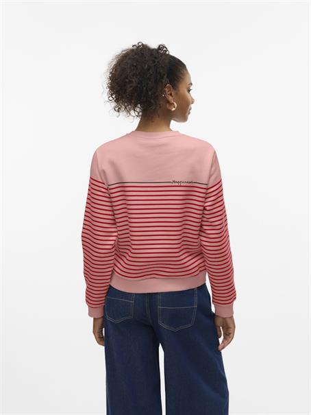 VMFERNANDA LS SWEAT BOX JRS GA rose elegance