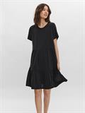 VMFILLI CALIA SS SHORT DRESS GA NOOS black