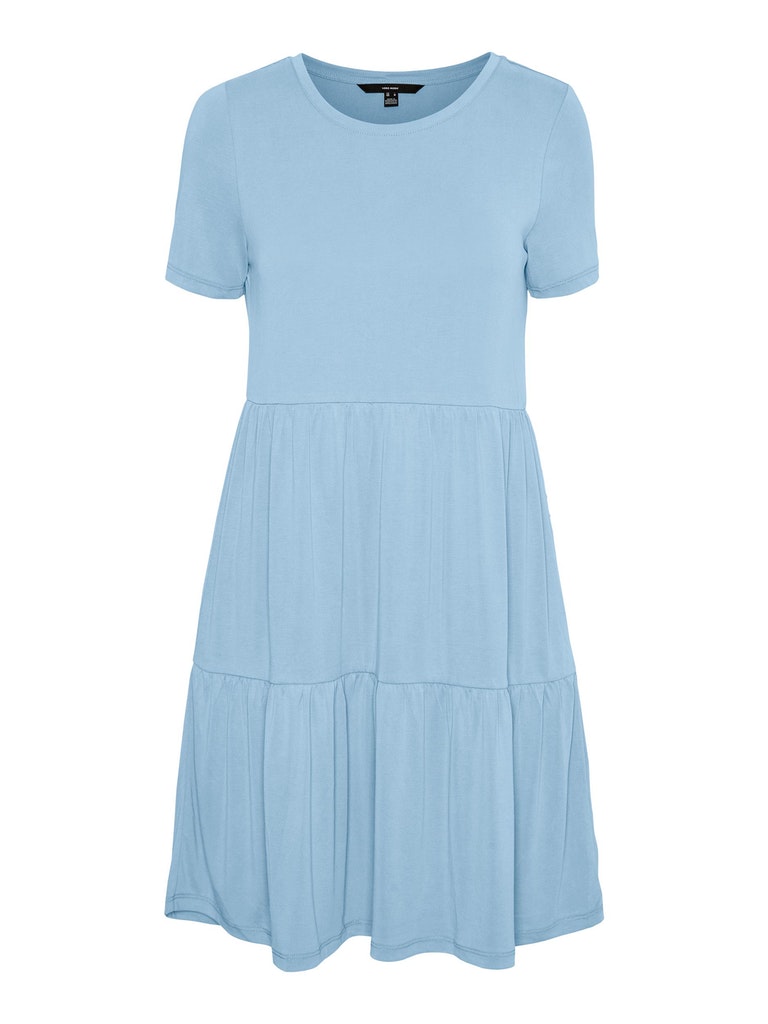 Vero Moda Damen Kleid 10248703 Blue Bell - style