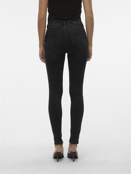 VMFLASH MR SKINNY JEANS LI111 GA NOOS black denim