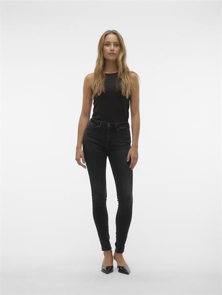 VMFLASH MR SKINNY JEANS LI111 GA NOOS black denim