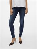 VMFLASH MR SKINNY JEANS LI3303 GA NOOS dark blue denim