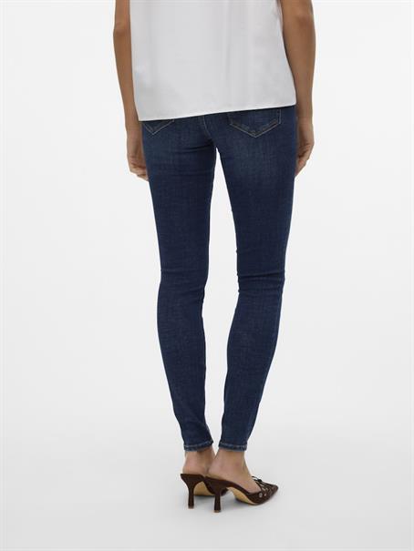VMFLASH MR SKINNY JEANS LI3303 NOOS dark blue denim