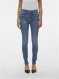 VMFLASH MR SKINNY JEANS LI347 GA NOOS medium blue denim