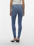 VMFLASH MR SKINNY JEANS LI347 GA NOOS medium blue denim