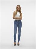 VMFLASH MR SKINNY JEANS LI347 GA NOOS medium blue denim