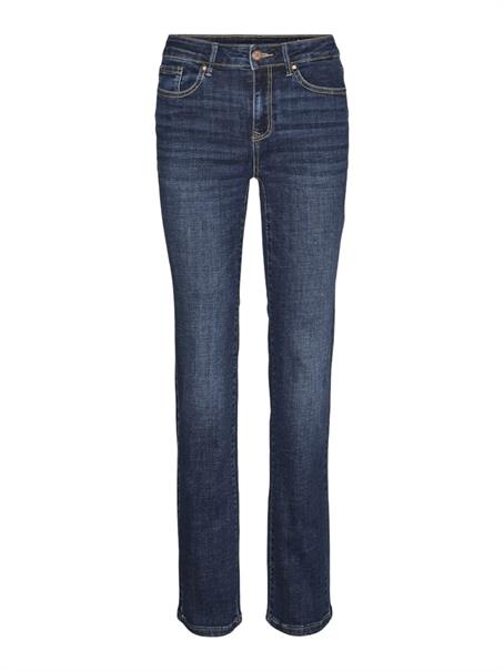 VMFLASH MR STRAIGHT JEANS LI3300 GA NOOS dark blue denim