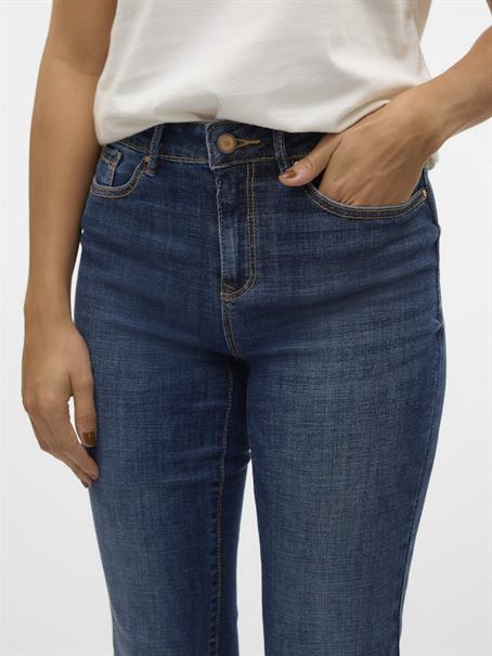 VMFLASH MR STRAIGHT JEANS LI3300 GA NOOS dark blue denim