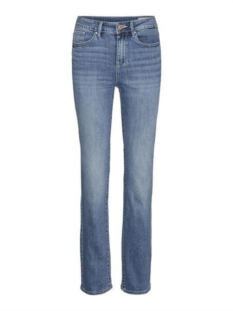 VMFLASH MR STRAIGHT JEANS LI347 GA NOOS medium blue denim