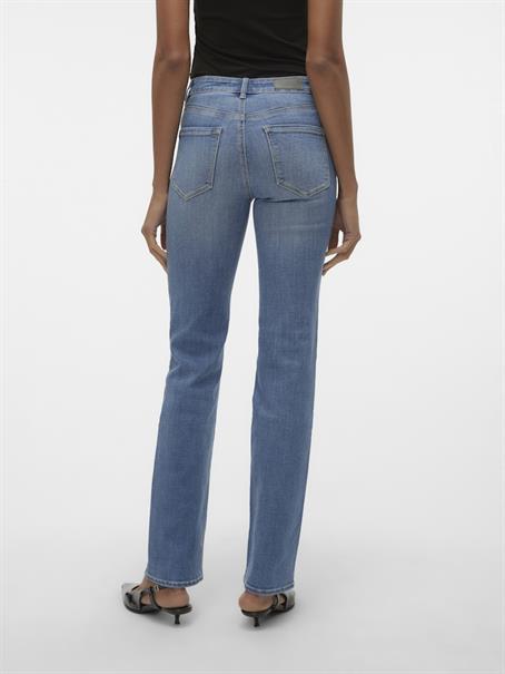 VMFLASH MR STRAIGHT JEANS LI347 GA NOOS medium blue denim