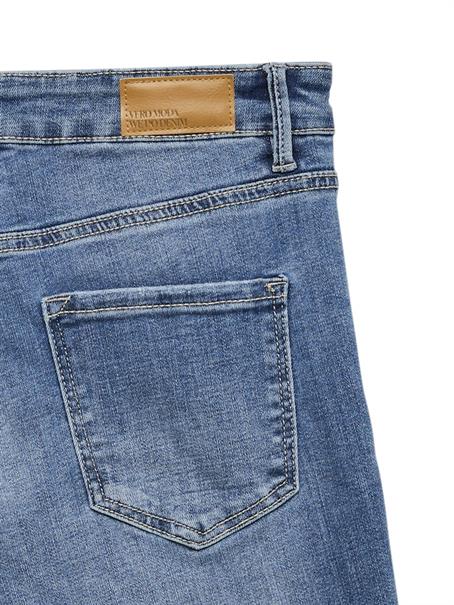 VMFLASH MR STRAIGHT JEANS LI347 GA NOOS medium blue denim