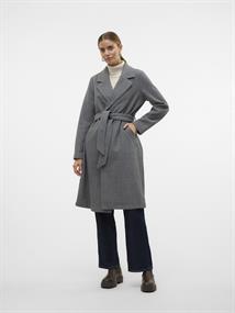 VMFORTUNEAYA LONG COAT GA NOOS medium grey melange
