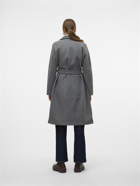 VMFORTUNEAYA LONG COAT GA NOOS medium grey melange