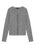 VMFRANCES LS O-NECK CARDIGAN medium grey melange