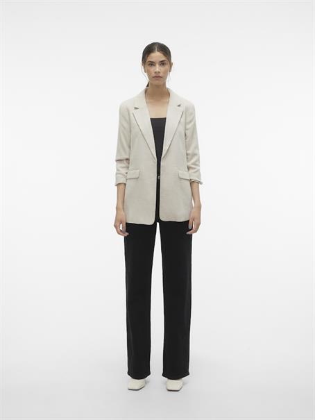 VMFRIDA 3/4 REGULAR BLAZER NOOS oatmeal