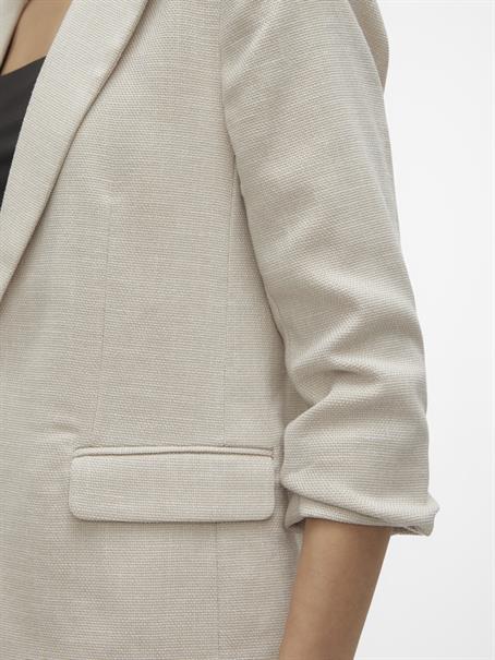 VMFRIDA 3/4 REGULAR BLAZER NOOS oatmeal