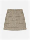 VMGEMMA HW ABOVE KNEE WOOL BLEND SKIRT light grey melange