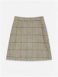 VMGEMMA HW ABOVE KNEE WOOL BLEND SKIRT light grey melange