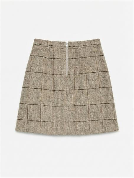 VMGEMMA HW ABOVE KNEE WOOL BLEND SKIRT light grey melange