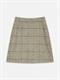 VMGEMMA HW ABOVE KNEE WOOL BLEND SKIRT light grey melange