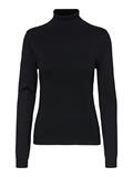 VMGLORY LS ROLLNECK BLOUSE GA NOOS black