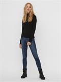 VMGLORY LS ROLLNECK BLOUSE GA NOOS black