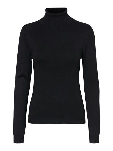 VMGLORY LS ROLLNECK BLOUSE GA NOOS black