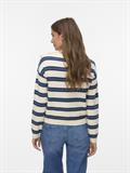 VMGOLD STRIPE LS O-NECK PULLOVER birch1