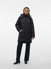 VMGRETAKYLIE COATED COAT NOOS black