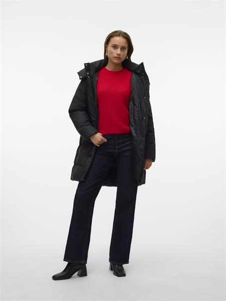 VMGRETAKYLIE COATED COAT NOOS black