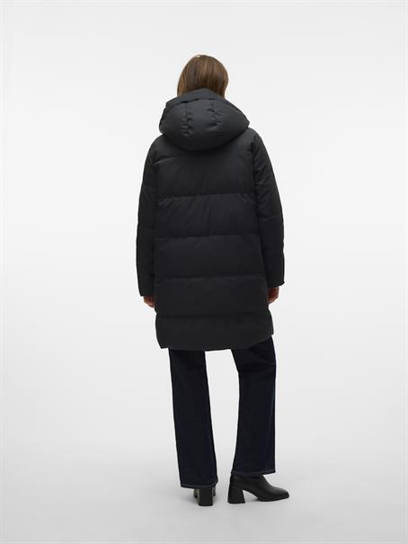 VMGRETAKYLIE COATED COAT NOOS black