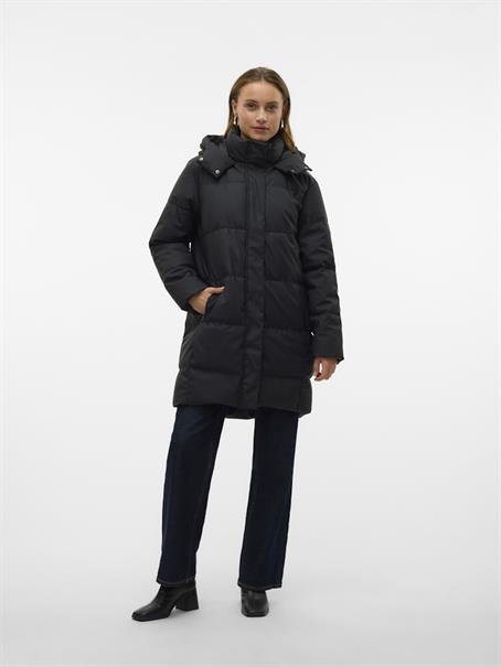 VMGRETAKYLIE COATED COAT NOOS black