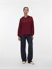 VMHALI LS HOODIE JRS GA BOO syrah