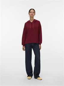 VMHALI LS HOODIE JRS GA BOO syrah