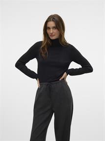 VMHAPPYGLITTER LS ROLLNK PULLOVER BOO LX black
