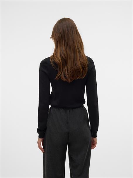 VMHAPPYGLITTER LS ROLLNK PULLOVER BOO LX black