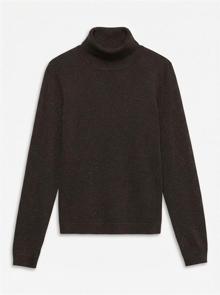VMHAPPYGLITTER LS ROLLNK PULLOVER BOO LX chocolate torte