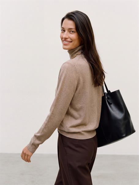 VMHAPPYGLITTER LS ROLLNK PULLOVER BOO LX savannah tan