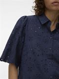 VMHAY 2/4 EMB SHIRT WVN SPE navy blazer