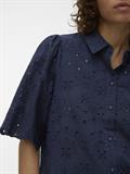 VMHAY 2/4 EMB SHIRT WVN SPE navy blazer