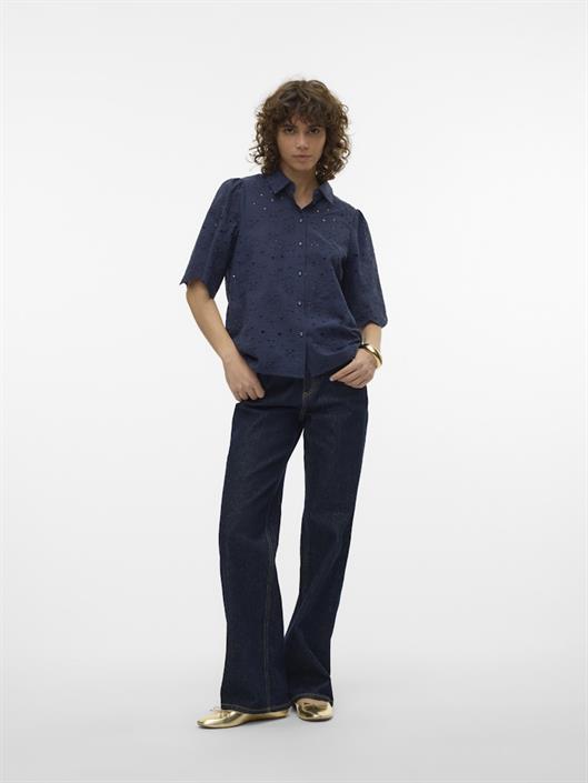 vmhay-2-4-emb-shirt-wvn-spe-navy-blazer