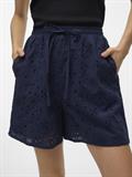 VMHAY HW EMB SHORTS WVN SPE navy blazer