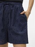 VMHAY HW EMB SHORTS WVN SPE navy blazer